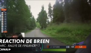 Réaction de Craig Breen - Rallye de Finlande