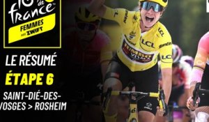 Tour de France femmes 2022 : le résumé de l'étape 6
