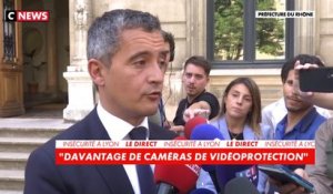 Gérald Darmanin sur l'absence de Grégory Doucet : «Peut-être que le maire de Lyon est en vacances»