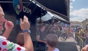 Tour de France Femmes 2022 - Juliette Labous, 4e de la 7e étape, 4e au général : "J'aimerais bien être malade comme Annemiek van Vleuten"