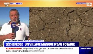 Mary Annick Garin, maire de Clansayes (Drôme): "On a manqué d'eau potable au robinet parce que la nappe phréatique était trop basse"