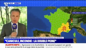Sécheresse: 10% des contrôles de l'Office français de la biodiversité ont "donné lieu à des poursuites pénales", selon Christophe Béchu