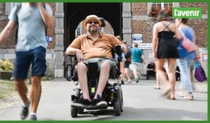 Esperanzah! en fauteuil roulant: petit tour des lieux avec François Colinet, ancien responsable PMR