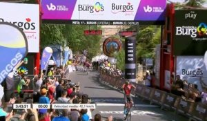 Tour de Burgos 2022 - Santiago Buitrago  de chez Bahrain-Victorious remporte la 1ère étape et le maillot de leader !