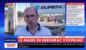 Explosions dans une poudrerie de Bergerac: Le maire de la ville, Jonathan Prioleaud, fait le point sur CNews sur la situation sur place - VIDEO