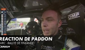Réaction de Hayden Paddon - Rallye de Finlande