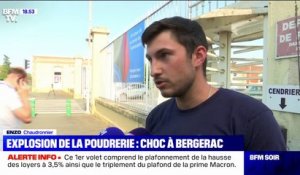 Bergerac: ce chaudronnier explique avoir entendu "entre 6 et 7 explosions"