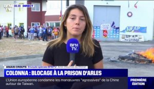 Mort d'Yvan Colonna: des surveillants bloquent l'accès de la prison d'Arles, afin de protester contre des procédures disciplinaires prises à l'encontre de leur collègue