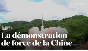 La Chine tire des missiles balistiques vers Taïwan