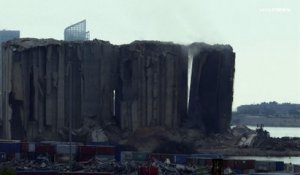 Beyrouth : un silo s'effondre le jour anniversaire du deuxième anniversaire de l'explosion du port
