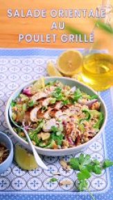 CUISINE ACTUELLE - Salade de poulet grillé à l'orientale