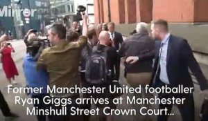 Accusé de violences sur sa compagne, qu'il réfute, l’ex-ailier vedette Ryan Giggs comparaît à partir d’aujourd’hui devant la justice britannique à Manchester