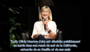 Olivia Newton-John est morte - la star de Grease avait 73 ans