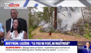 Incendie en Lozère et dans l'Aveyron : la sous-préfète de Rodez affirme que "plus de 2000 personnes ont été évacuées"
