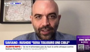 "Je savais que tu allais t'en sortir": le message de l'écrivain et journaliste italien Roberto Saviano à son ami Salman Rushdie