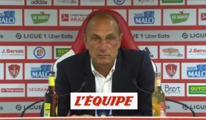 Der Zakarian : «Les joueurs ont fait un très gros match» - Foot - L1 - Brest