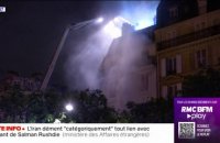 Les images de l'important incendie qui a ravagé un immeuble dans le 13e arrondissement de Paris