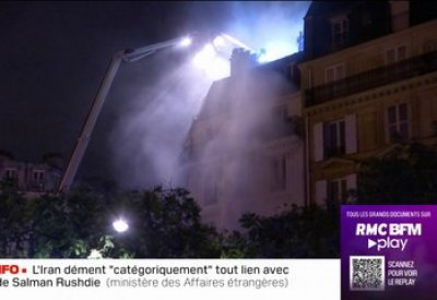 Les images de l'important incendie qui a ravagé un immeuble dans le 13e arrondissement de Paris
