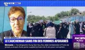 "Depuis onze mois on a vu une escalade des restrictions des droits fondamentaux des femmes et des filles" en Afghanistan, alerte la directrice exécutive d'ONU Femme France
