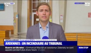 Uun homme jugé en comparution immédiate pour avoir allumé un feu sur un chemin forestier des Ardennes