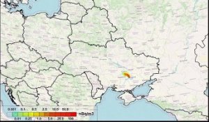 Où pourrait passer le nuage nucléaire en cas d'accident à la centrale de Zaporijjia?