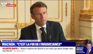 En préambule du Conseil des ministres, Emmanuel Macron dit attendre "sérieux et crédibilité" face aux "angoisses"