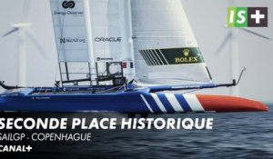 Seconde place historique pour le Team France - SailGP Copenhague