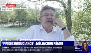 "Fin de l'abondance": pour Jean-Luc Mélenchon, Emmanuel Macron "n'a jamais rien compris à l'écologie"