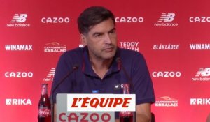 Fonseca : « On n'a pas le temps de se lamenter » - Foot - L1 - Lille