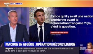 ÉDITO - Macron en Algérie: une opération réconciliation nécessaire "pour tenter d'apaiser les relations"
