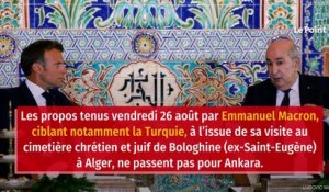 Ankara juge « inacceptables » les propos de Macron à Alger