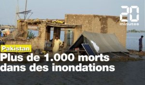 Pakistan : Plus de 1.000 morts dans des inondations