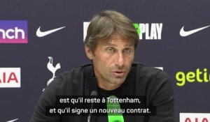 Tottenham - Conte veut que Kane renouvelle son contrat