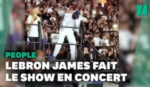 LeBron James a vécu sa meilleure vie au concert de Kendrick Lamar