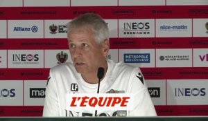 Favre : « On doit mieux jouer » - Foot - L1 - Nice