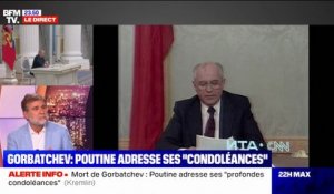 Mort de Mikhaïl Gorbatchev: Vladimir Poutine adresse ses "profondes condoléances"