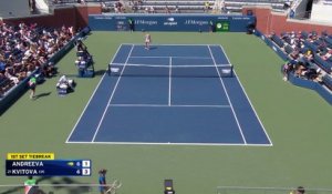 Petra Kvitova - Erika Andreeva - Highlights US Open