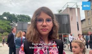 Rentrée scolaire à Rennes : la réaction des enfants devant leur école est trop mignonne