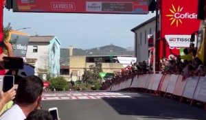 Tour d'Espagne 2022 - Mads Pedersen gagne la 13e étape devant Bryan Coquard qui va quitter La Vuelta !