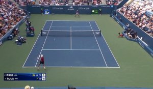 Paul - Ruud - Les temps forts du match - US Open