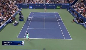 Swiatek - Davis - Les temps forts du match - US Open