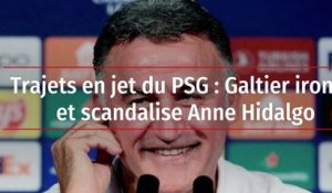 Trajets en jet du PSG : Galtier ironise et scandalise Anne Hidalgo
