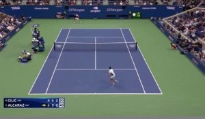 US Open - Alcaraz sort Cilic