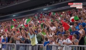 La fin du match Italie - France - Volley - Mondial (H)