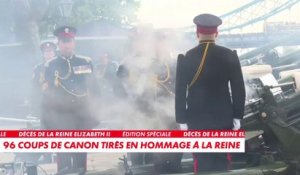 Décès d’Elizabeth II : 96 coups de canon tirés en hommage à la reine