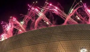 Mondial-2022: Feu d'artifice au stade Lusail pour l'inauguration