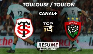 Le résumé de Toulouse / Toulon - TOP 14 - 2ème journée