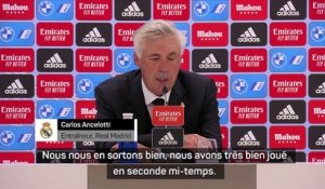 5e j. - Ancelotti : "L’équipe s’est très bien débrouillée en l’absence de Karim Benzema"