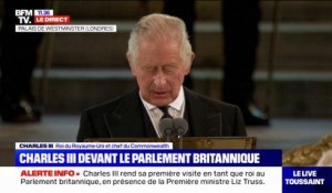 Charles III: "Je sens le poids de l'histoire et les traditions vitales du Parlement"