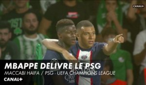 Mbappé délivre le PSG - Maccabi Haïfa / PSG - Ligue des Champions (2ème journée)